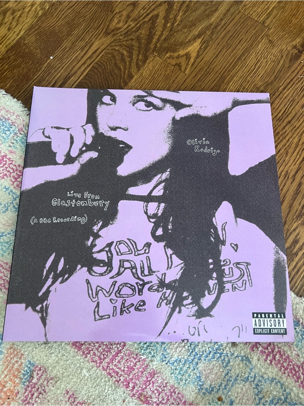 Olivia Rodrigo Live from Glastonbury Vinyl Record